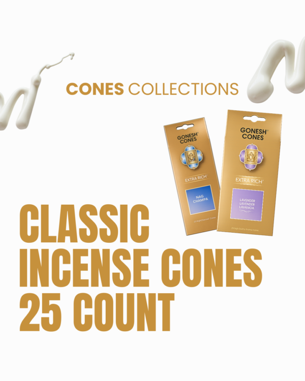 CLASSIC Collection - Incense Cones - 25 count