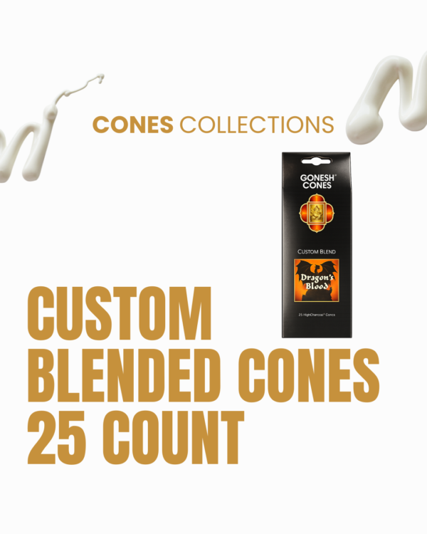 CUSTOM BLENDED - Incense Cones - 25 count