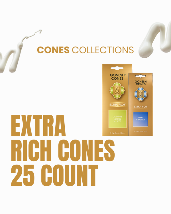 EXTRA RICH Collection - Incense Cones - 25 count