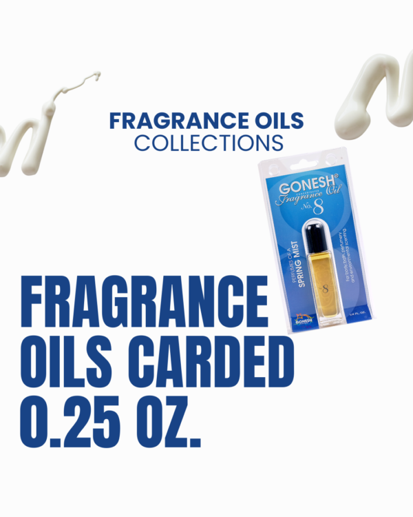 FRAGRANCE OILS - Carded - 0.25 oz.